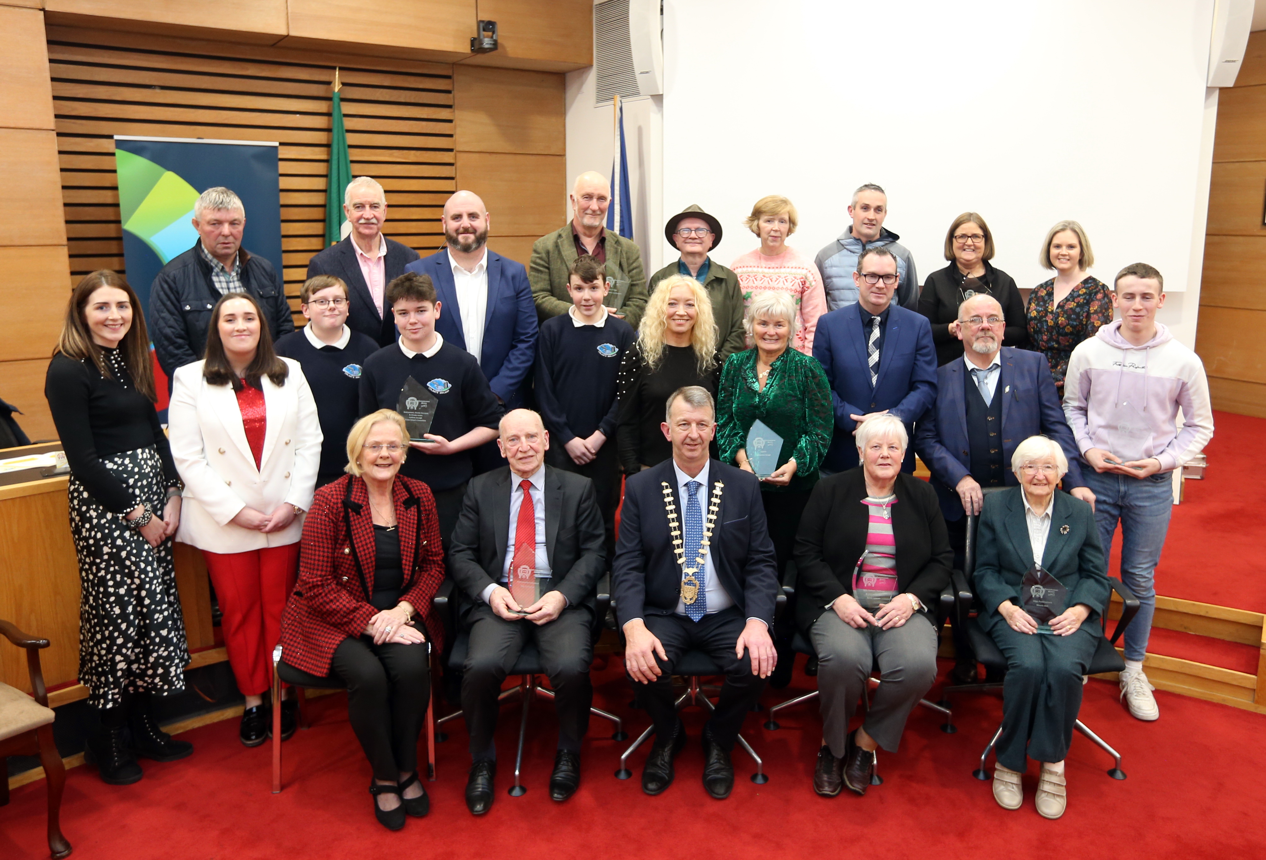 Local Volunteers Honoured at Cathaoirleach's Awards Ceremony