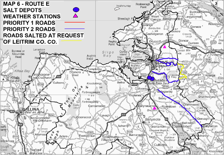 Map 6 - Route E