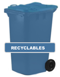 blue bin