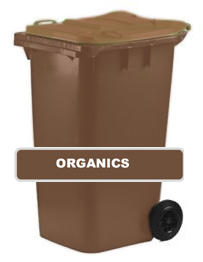 brown bin