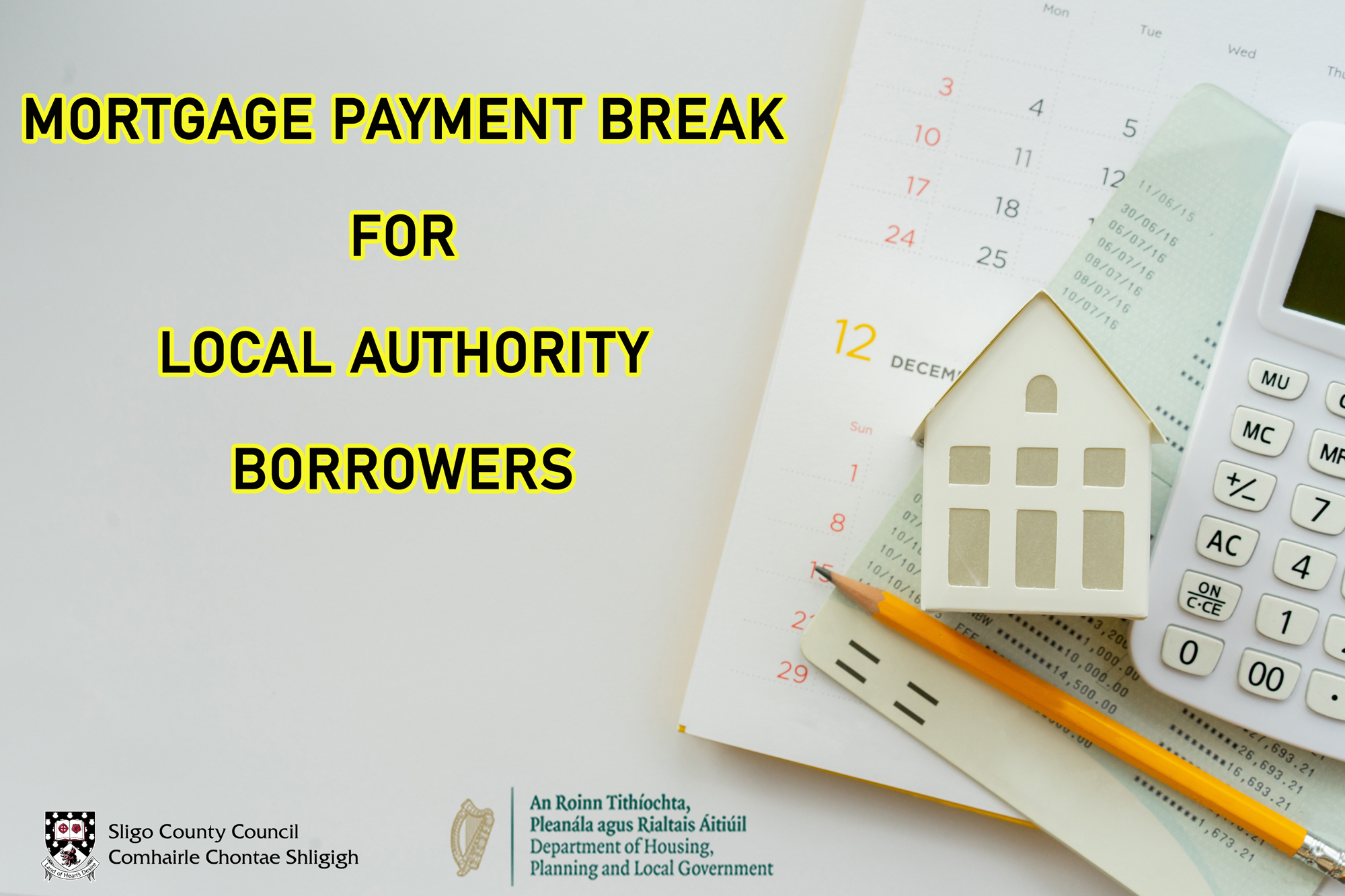 Mortgage Payment Break for local authority borrowers