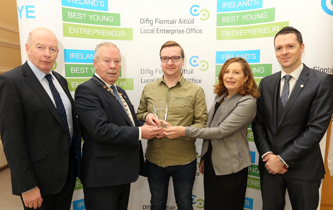Ireland's Best Young Entrepreneur - Best Business Idea Award Winner Noel Dykes