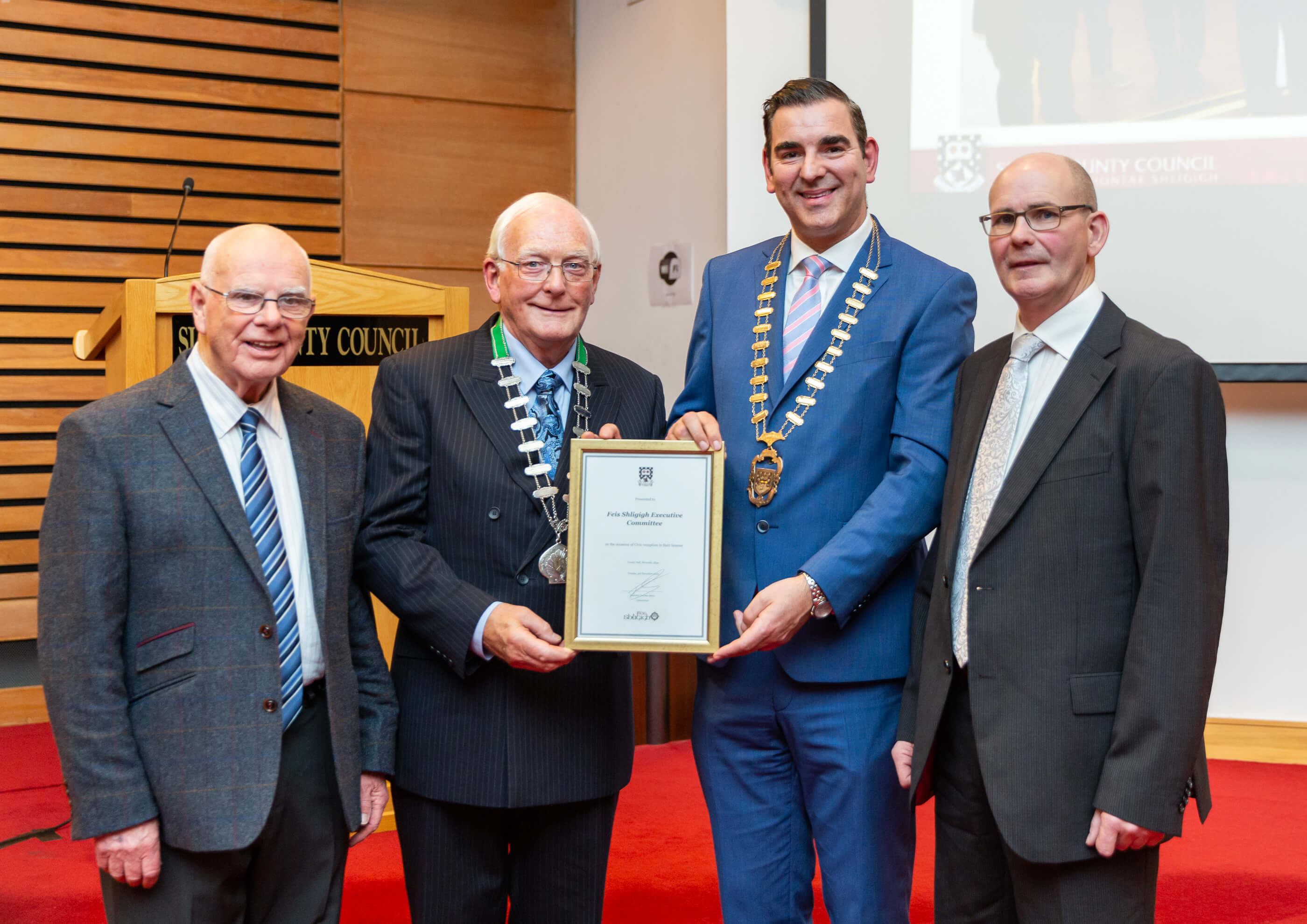 Feis Shligigh Honoured with Civic Reception Photo 6