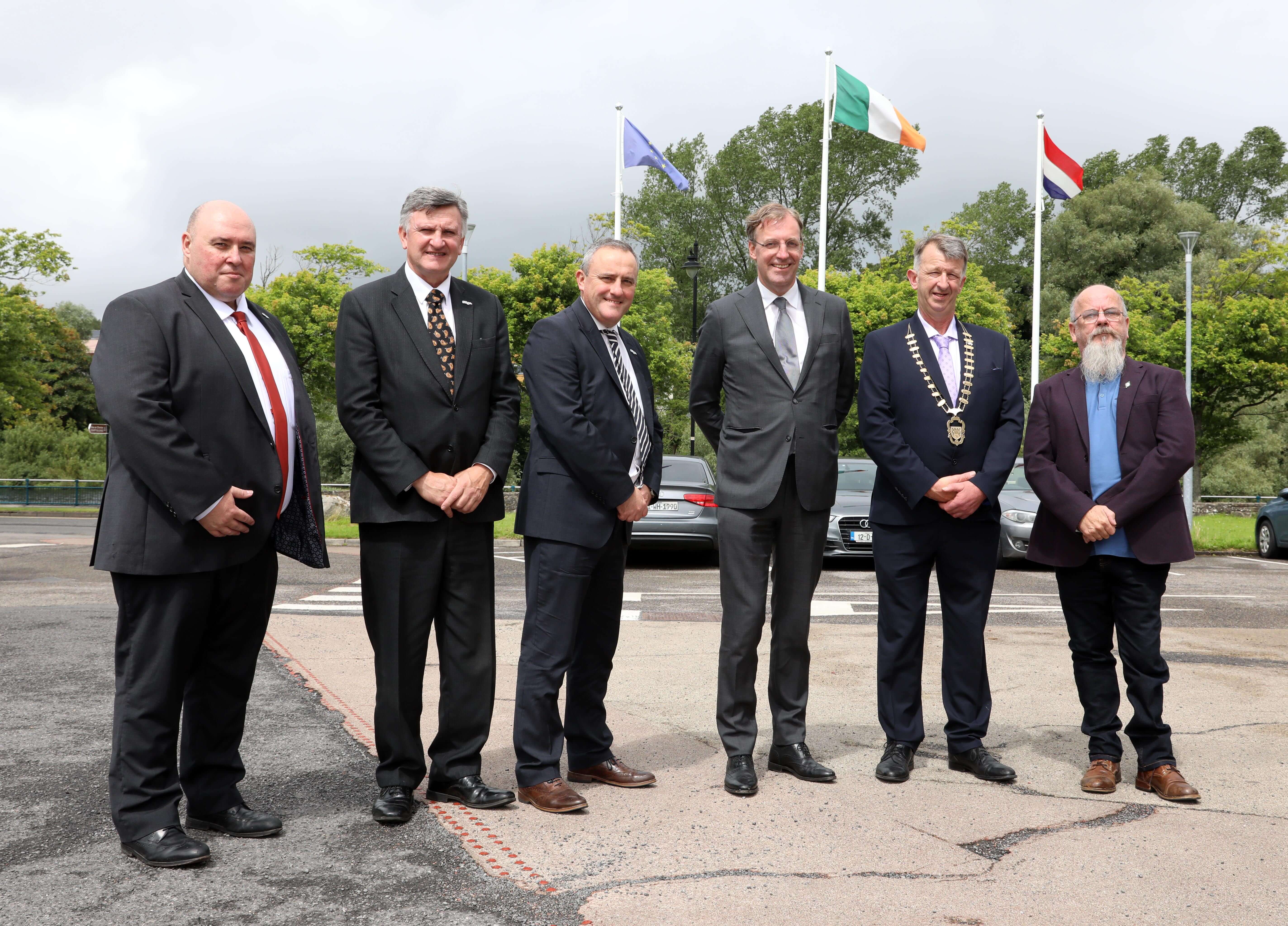 Cathaoirleach welcomes Dutch Ambassador to County Hall