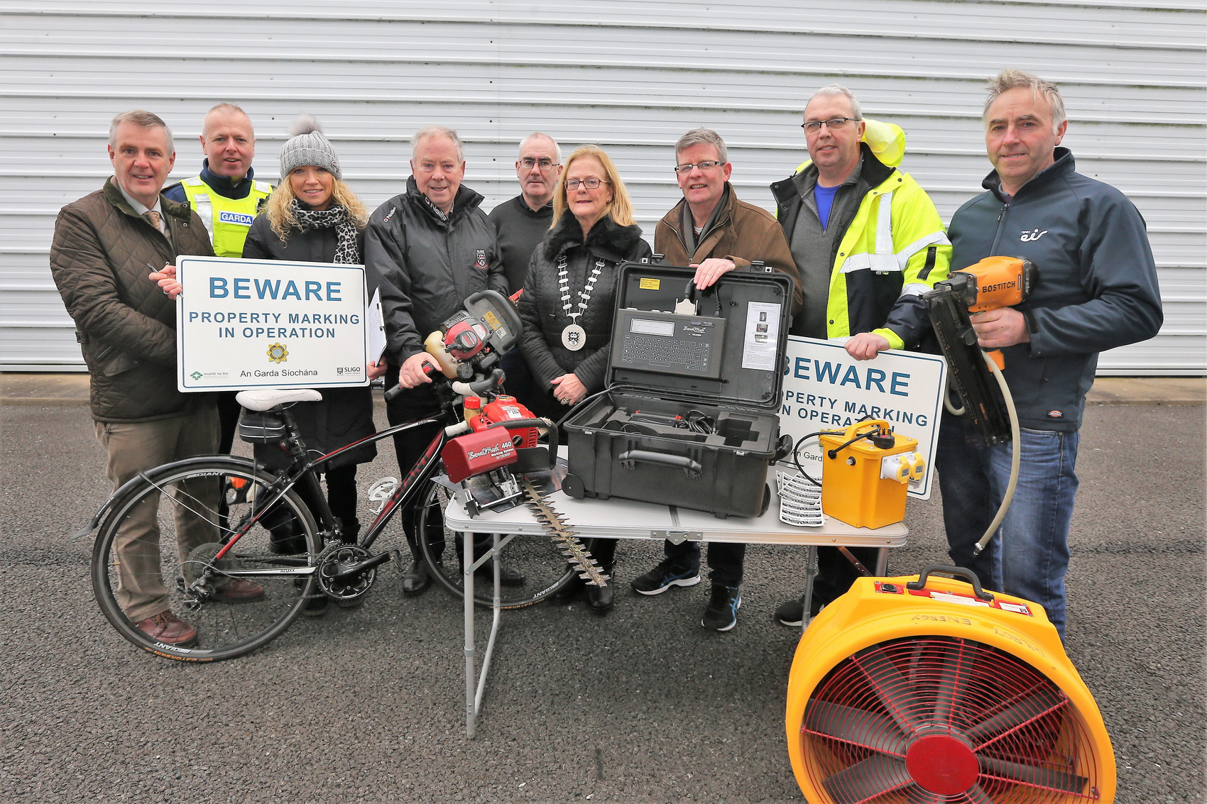 Property Marking Unit Launched in Grange Photo 1