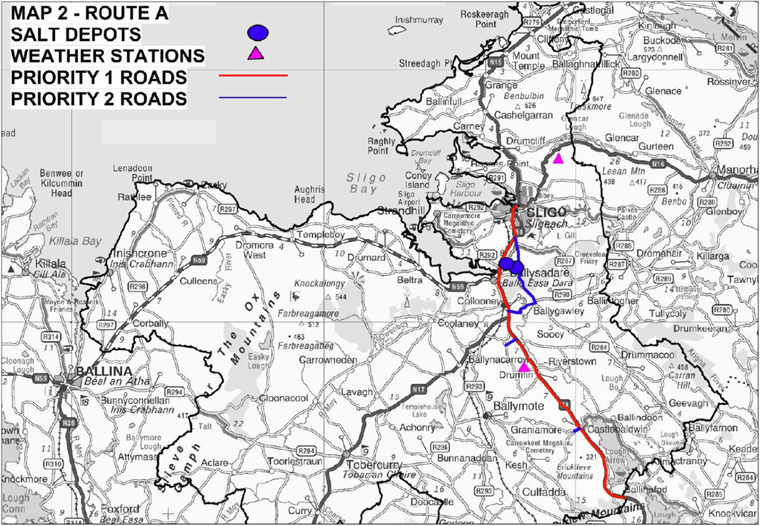 Map 2 - Route A