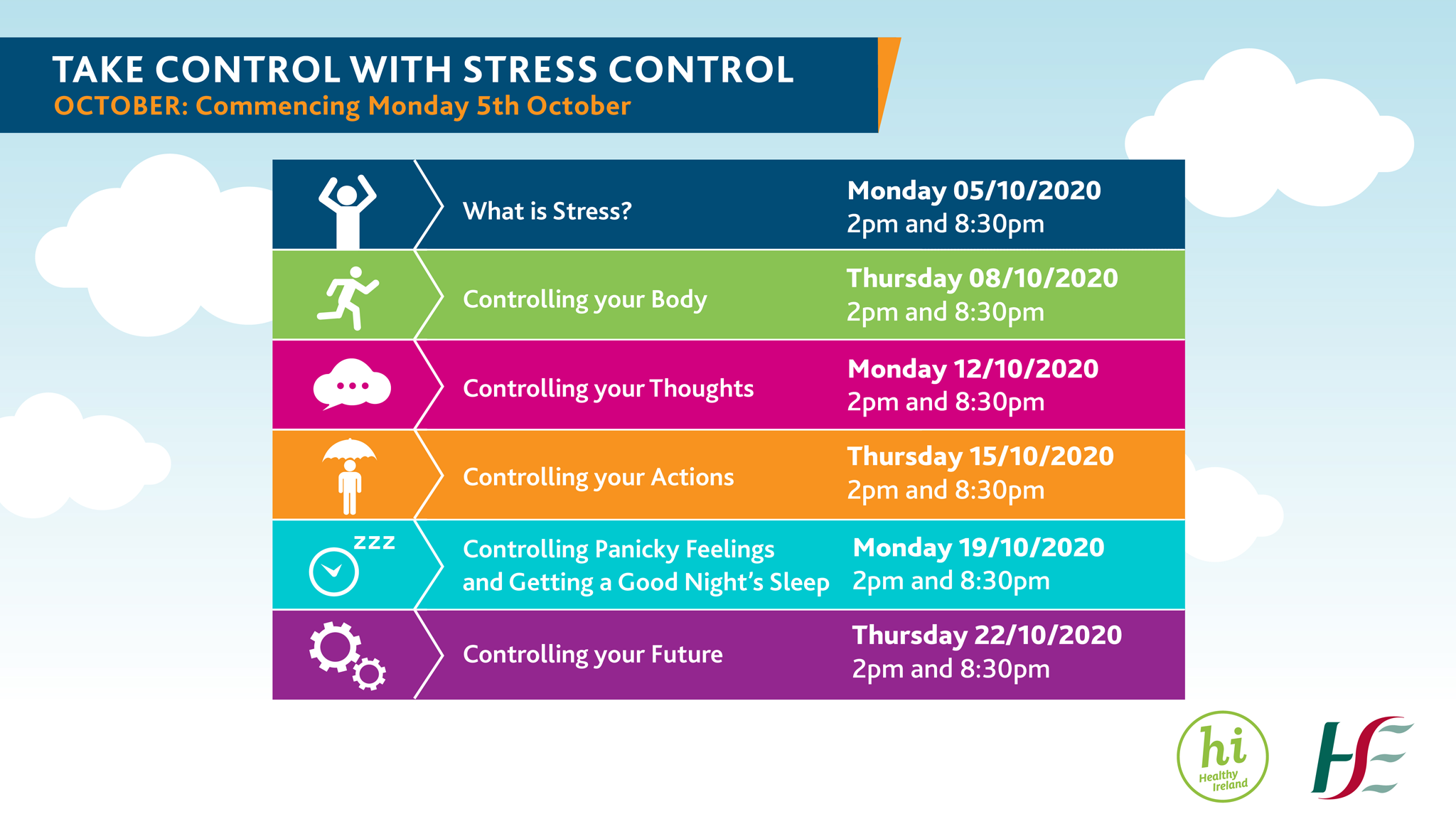 Stress Control Online Sessions